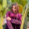 Velvet Anarkali Style Kurta Set - Image 2