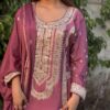 Royal Elegance Silk Sharara Suit - Image 3